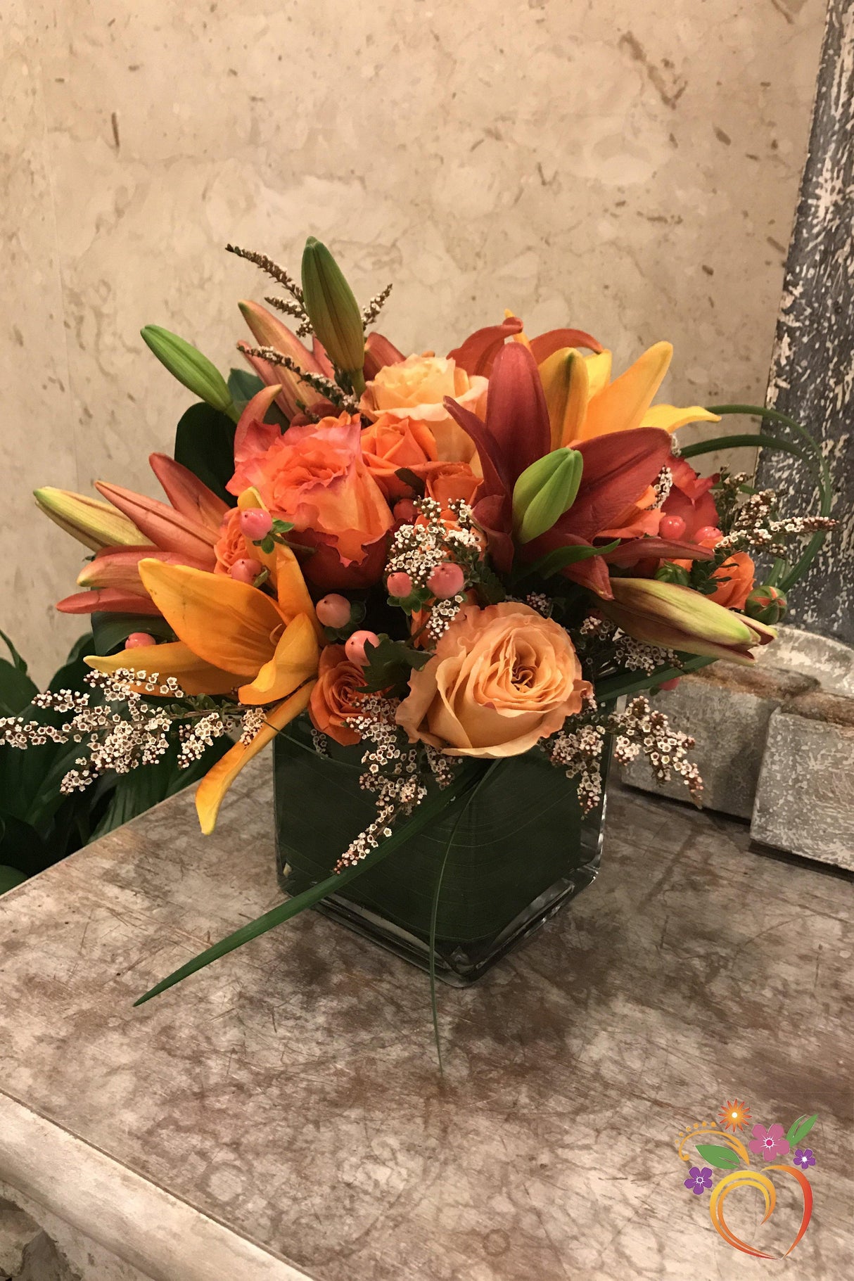 Colorful Wishes in Orange