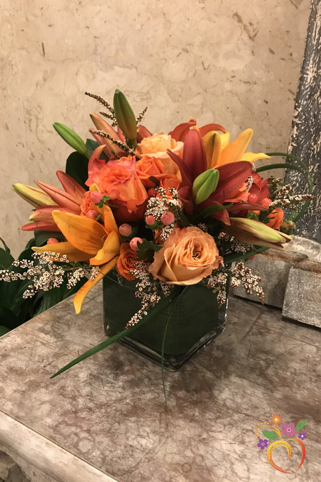 Colorful Wishes in Orange