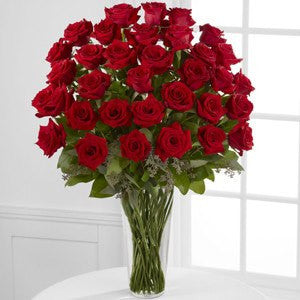 Long Stem Red Rose Bouquet