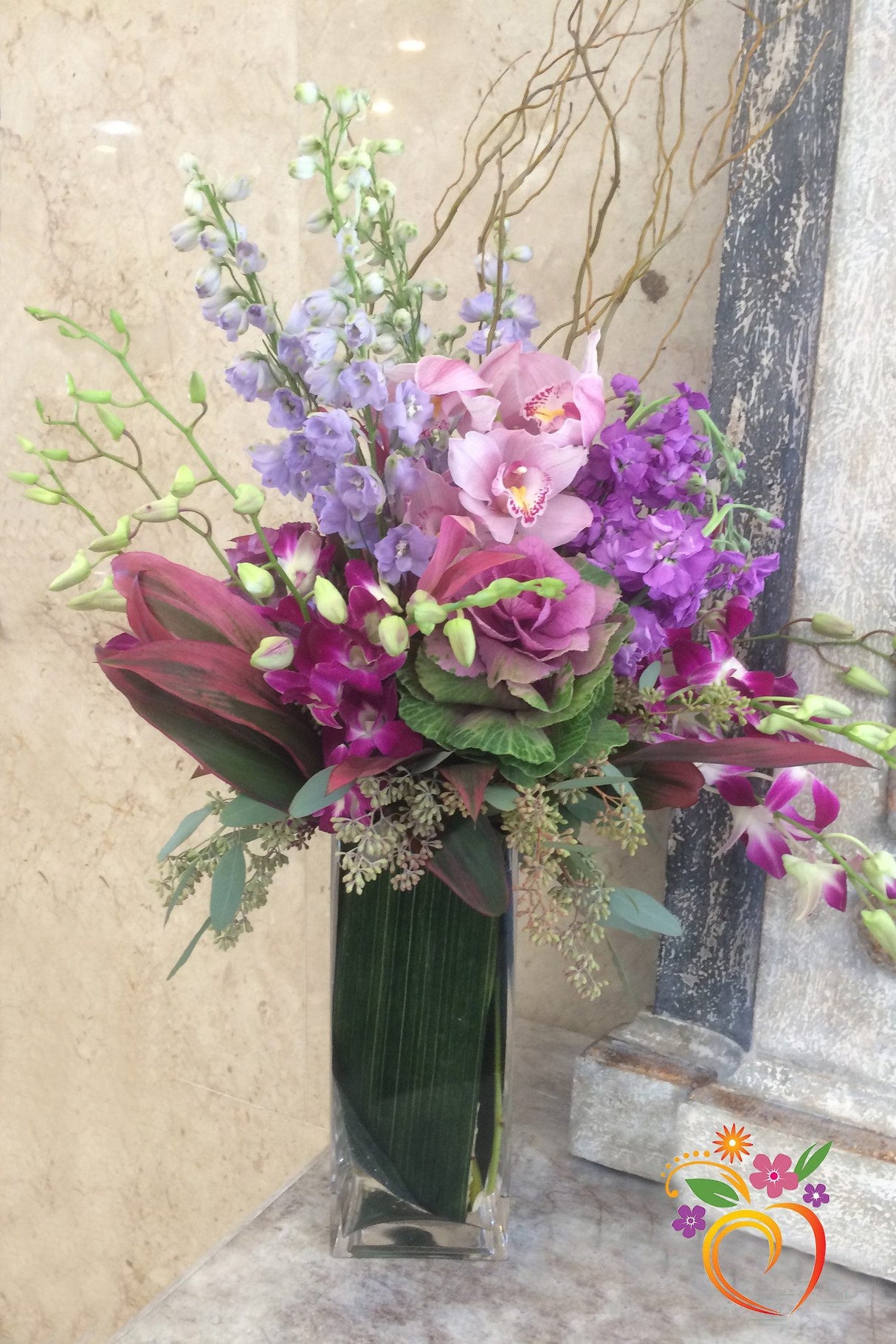 50 Shades of Lavender Bouquet